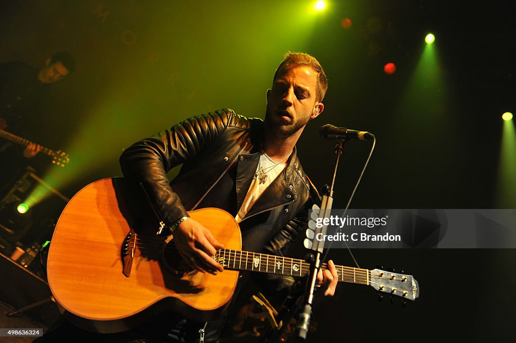 James Morrison Performs At O2 Shepherds Bush Empire In London