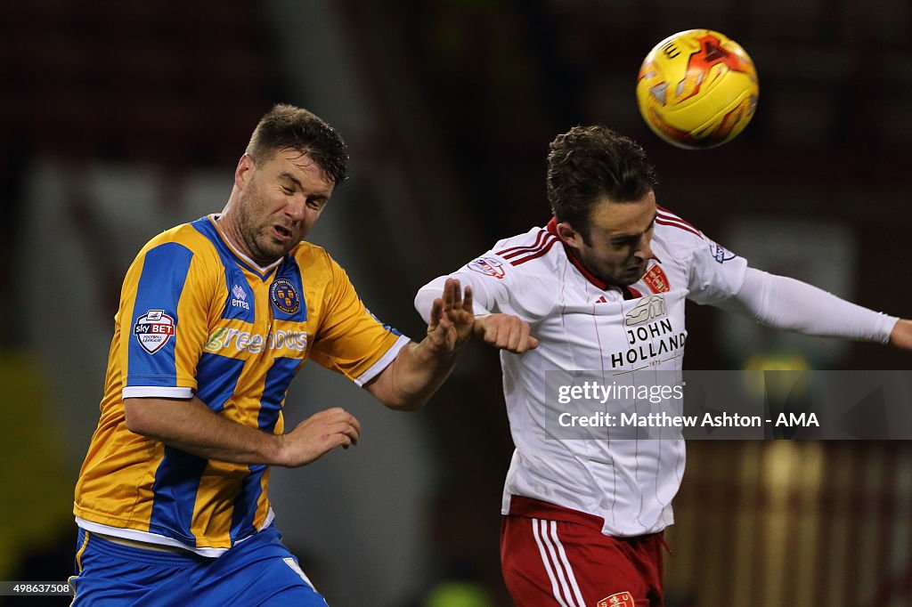 Sheffield United v Shrewsbury Town - Sky Bet Football League One