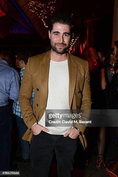 Matt Johnson attends an after party following the Fayre Of St James' charity Christmas concert presented by Quintessentially Foundation and The Crown...