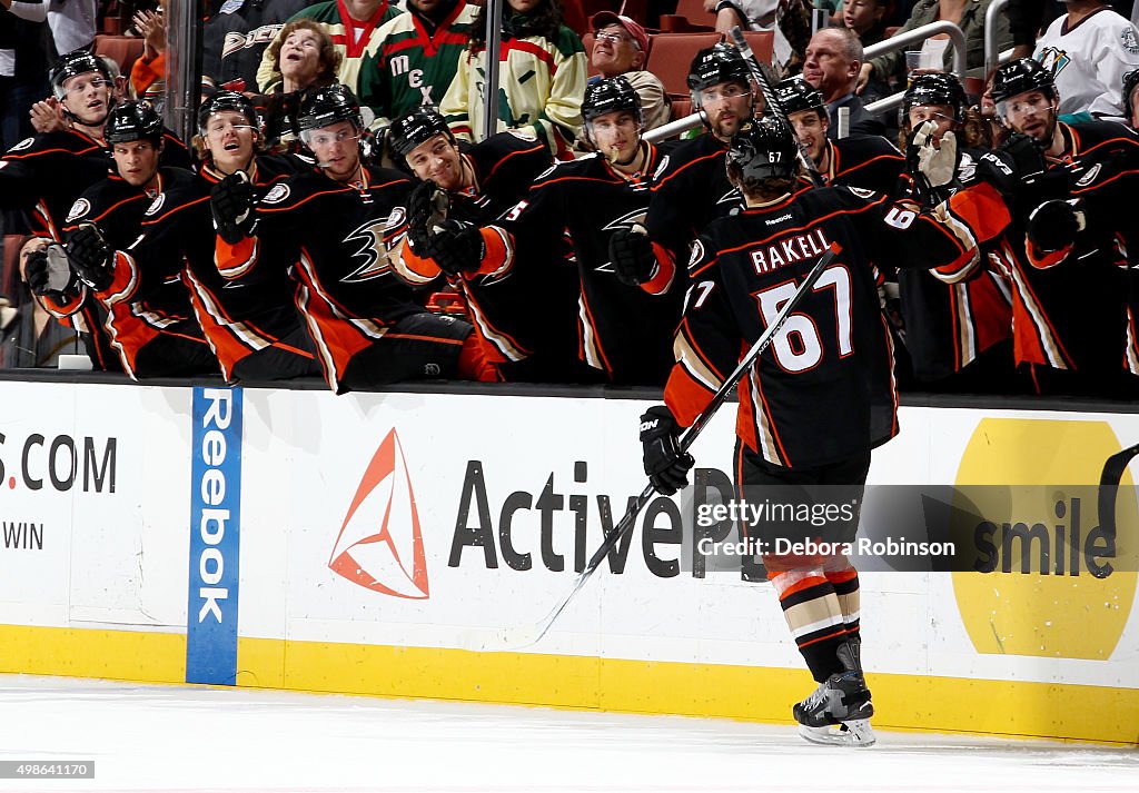 Calgary Flames v Anaheim Ducks