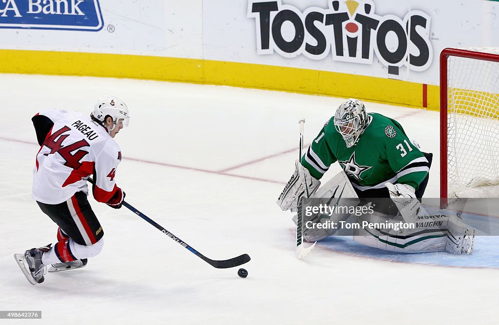 Ottawa Senators v Dallas Stars