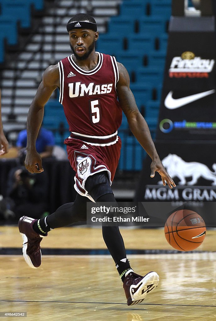 Men Who Speak Up Main Event At MGM Grand Basketball Tournament - Massachusetts v Clemson