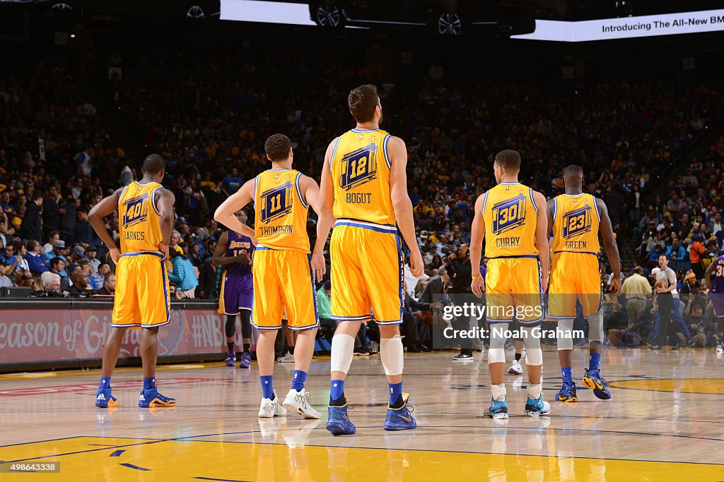 Los Angeles Lakers v Golden State Warriors