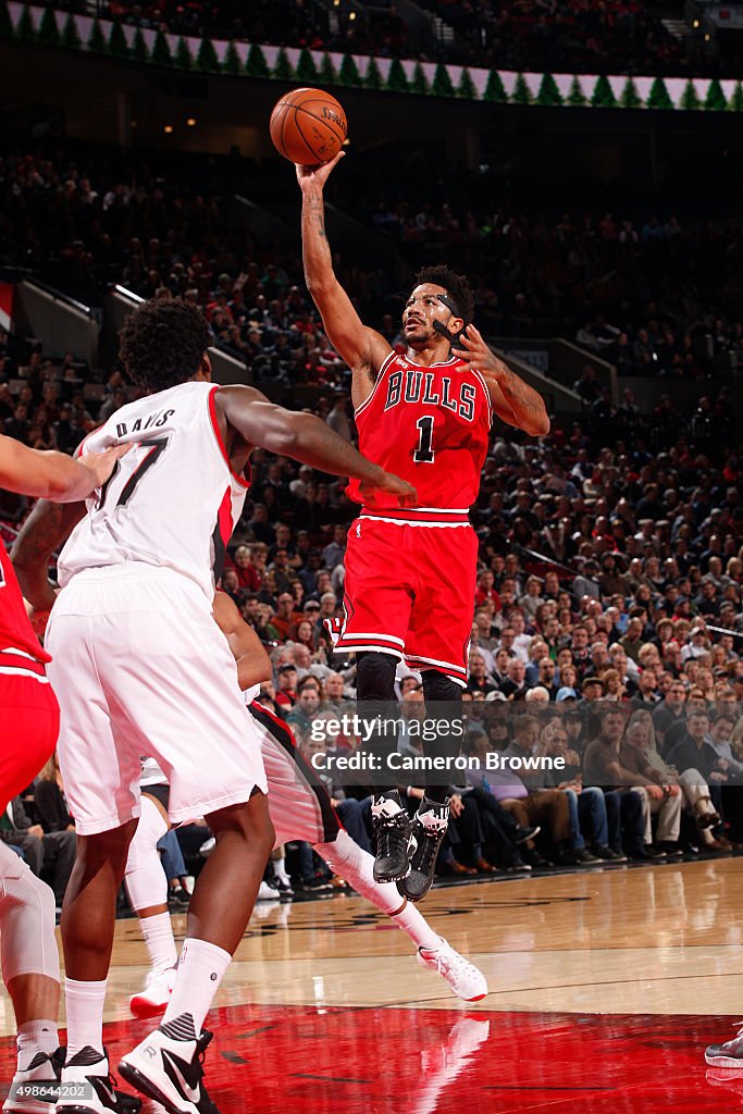 Chicago Bulls v Portland Trail Blazers