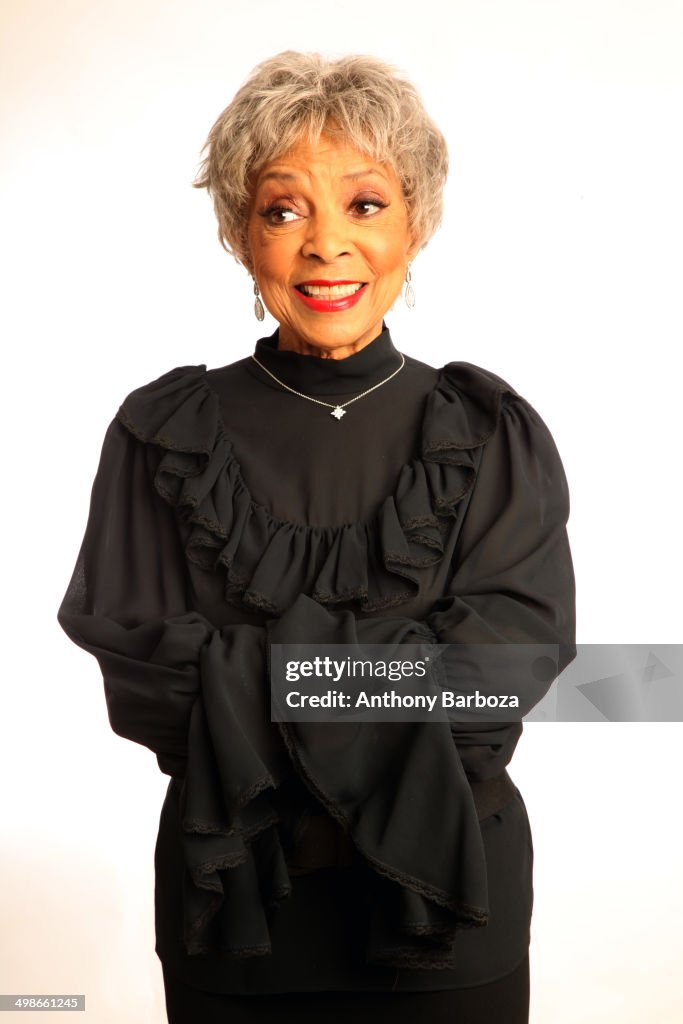 Portrait of American actress and Civil Rights activist Ruby Dee as ...