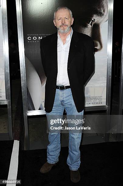 Actor David Morse attends a screening of "Concussion" at Regency Village Theatre on November 23, 2015 in Westwood, California.
