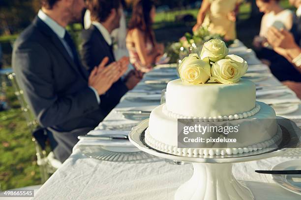 tutto è meglio a torta - wedding cake foto e immagini stock