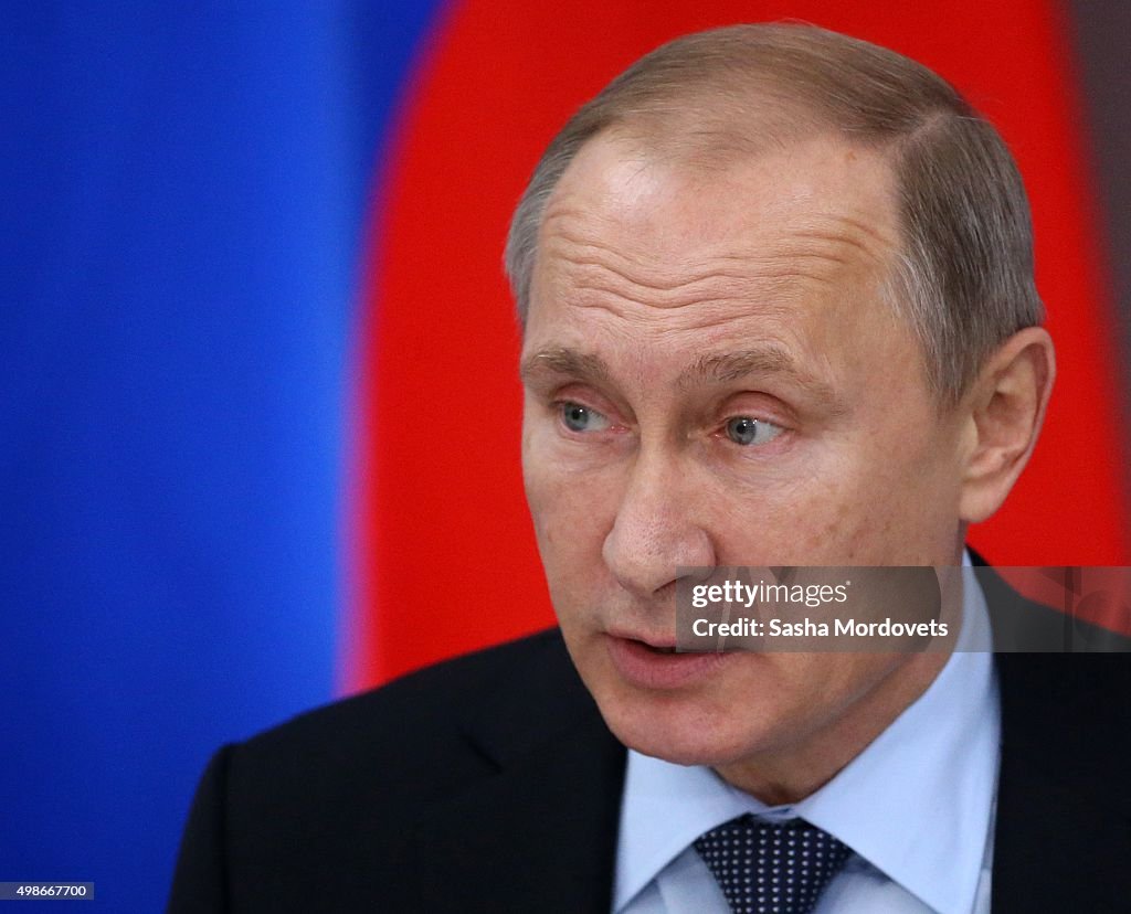 Vladimir Putin Attends State Council Presidium Meeting