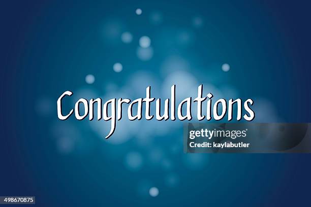 Congratulations Script Photos and Premium High Res Pictures - Getty Images