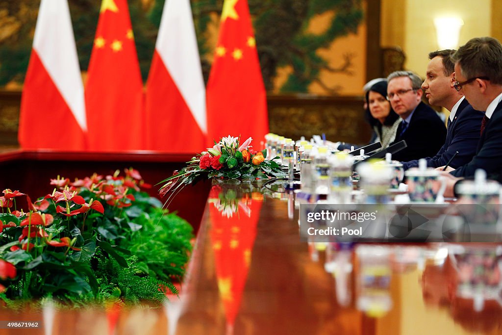 Polish President Andrzej Duda Visits China