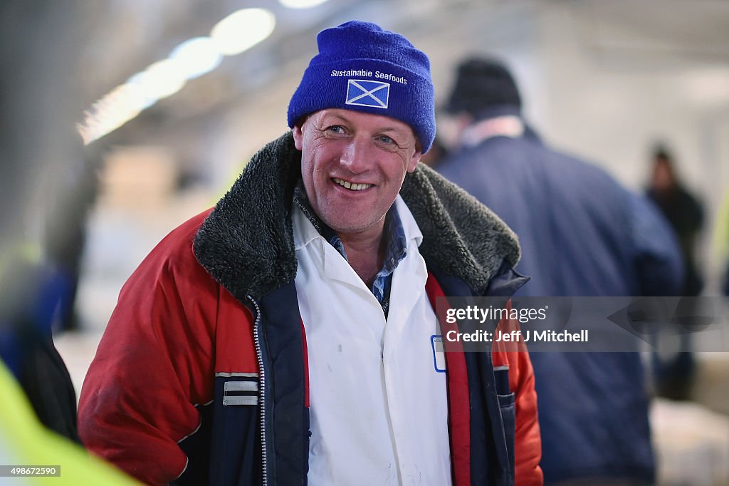 Cod's Back On The Menu At The Peterhead Fish Market