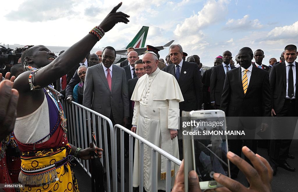 KENYA-VATICAN-POPE-AFRICA