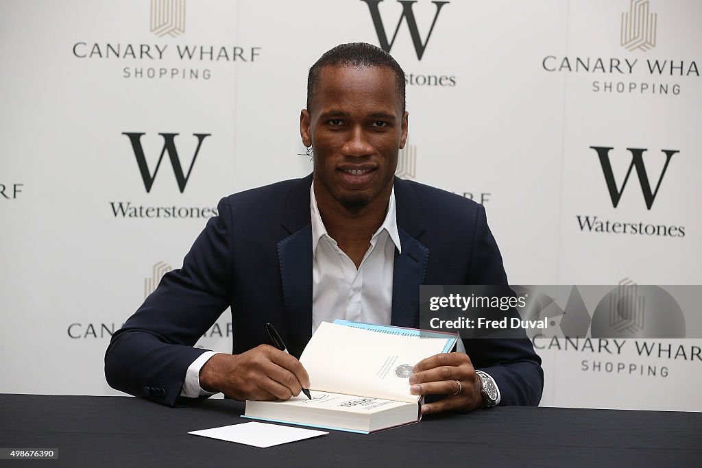 Didier Drogba - Book Signing