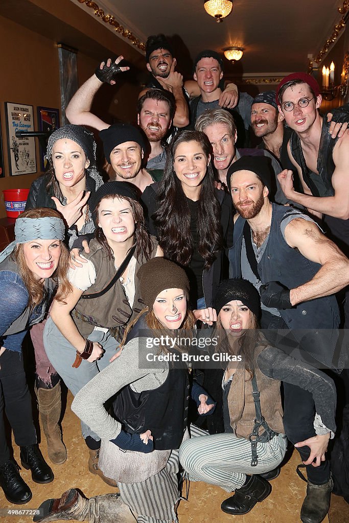 Celebrities Visit Broadway - November 25, 2015