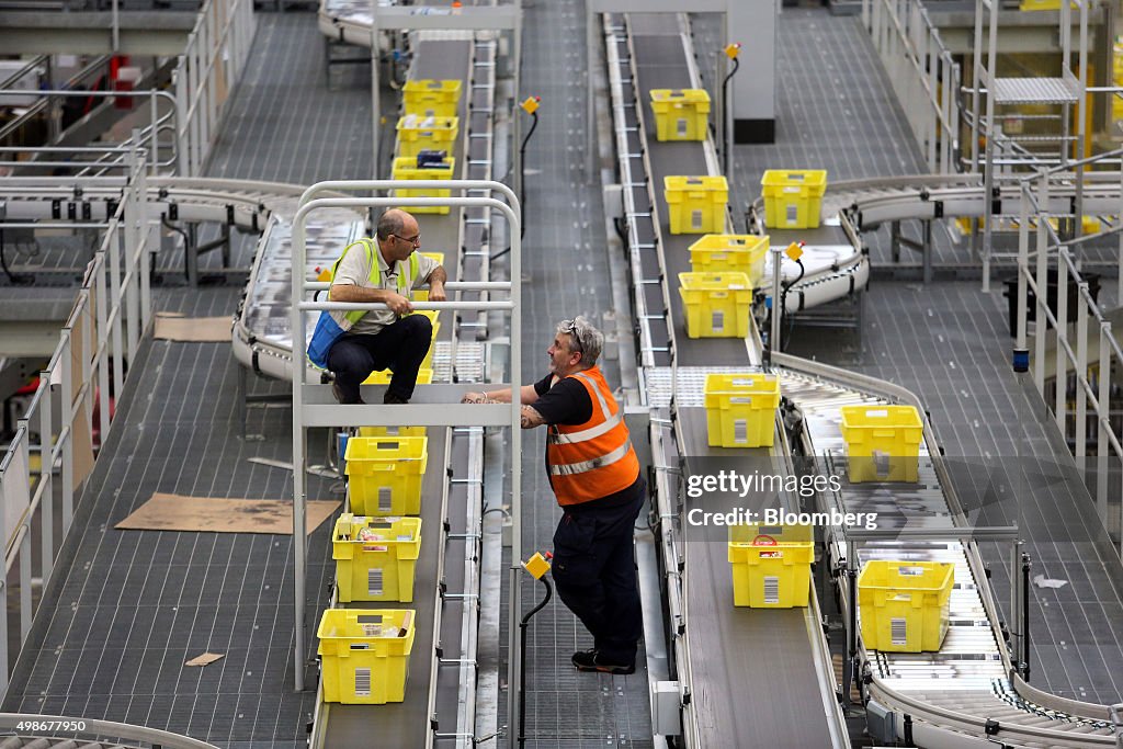 Operations At An Amazon.com Inc Fulfillment Centre As It Prepares For Black Friday