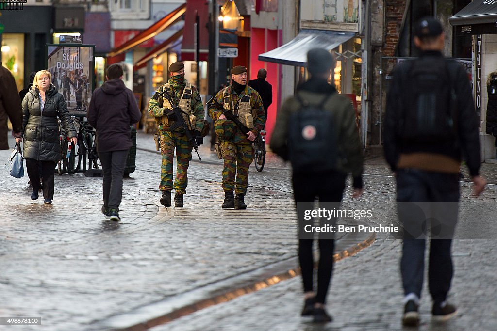 Brussels On High Alerts As Terror Threat Closes The Belgian Capital