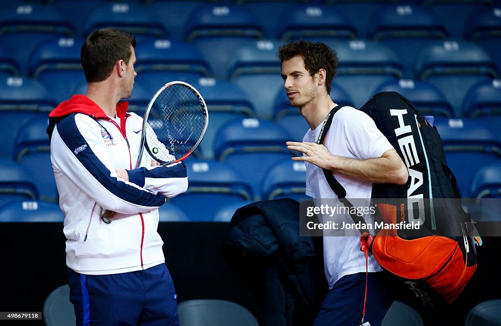 Belgium v Great Britain: Davis Cup Final 2015 - Previews