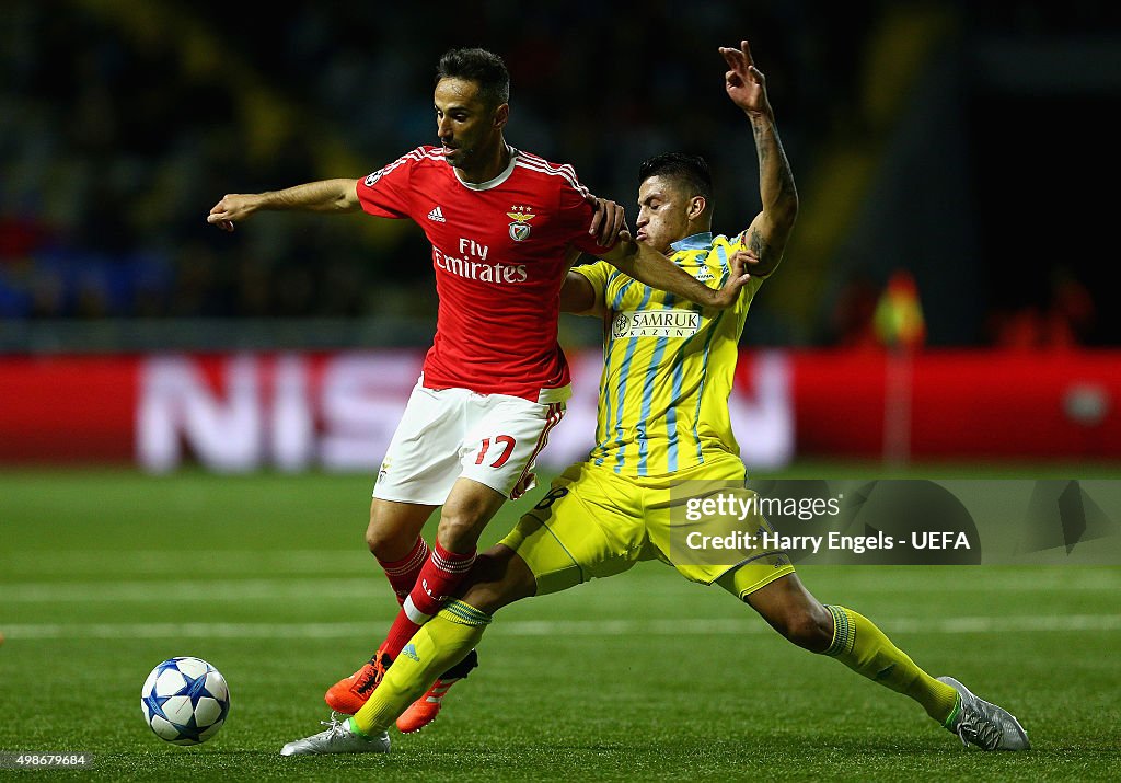 FC Astana v SL Benfica - UEFA Champions League