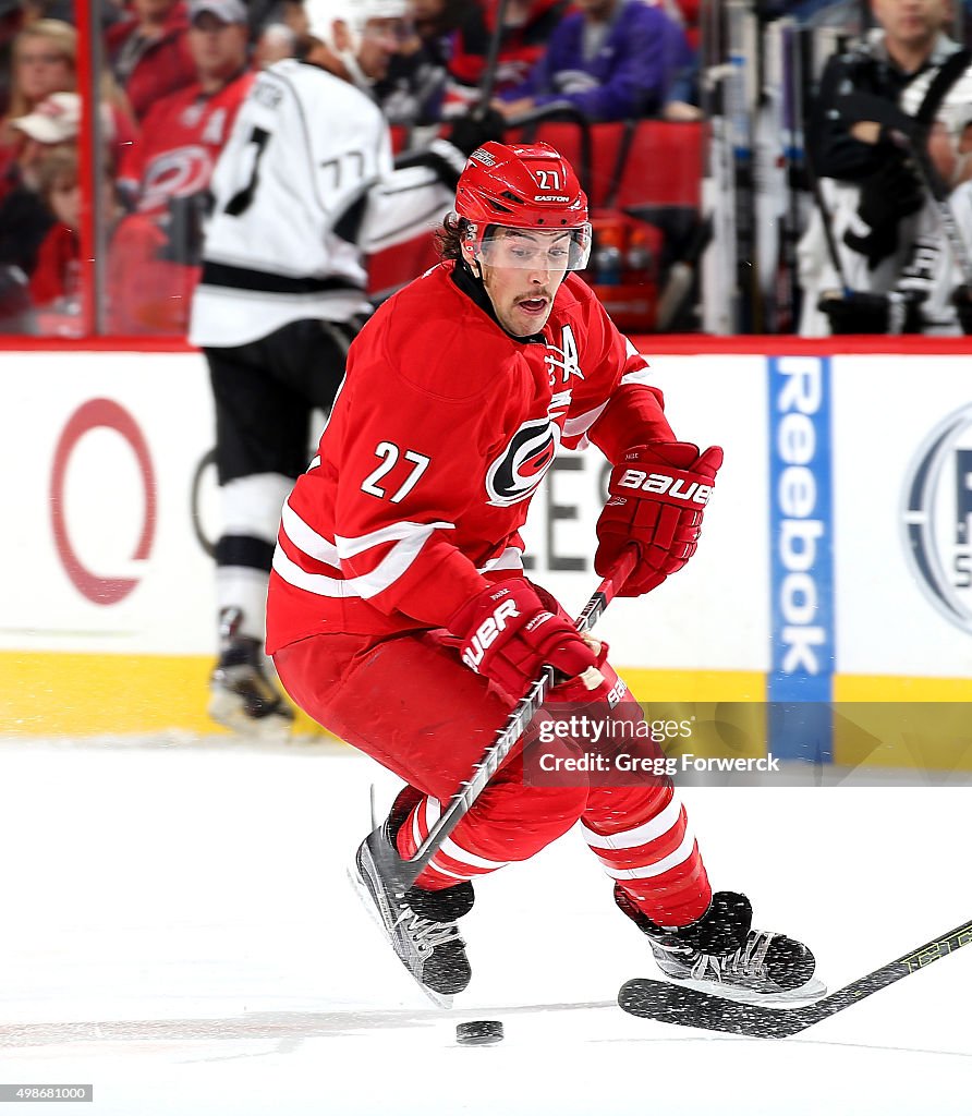 Los Angeles Kings v Carolina Hurricanes