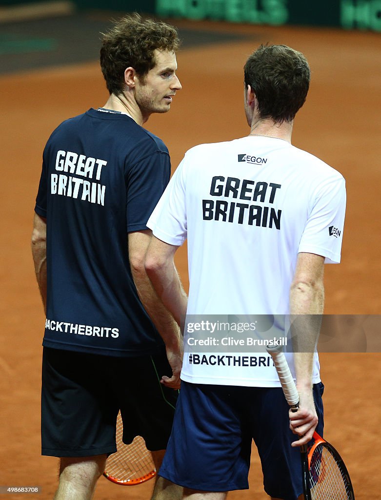 Belgium v Great Britain: Davis Cup Final 2015 - Previews