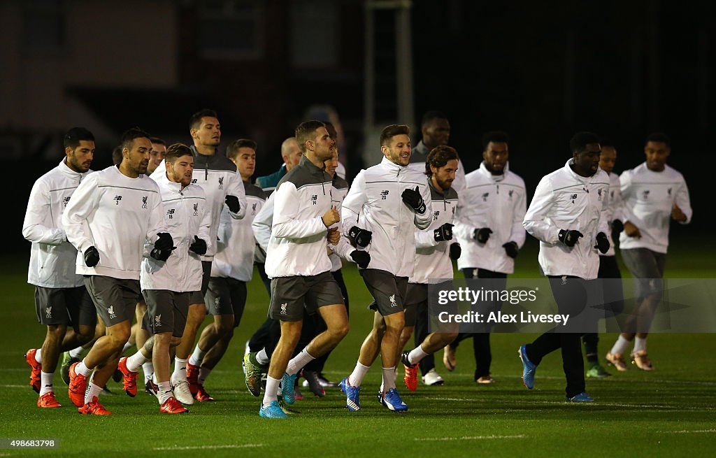 Liverpool FC Training And Press Conference