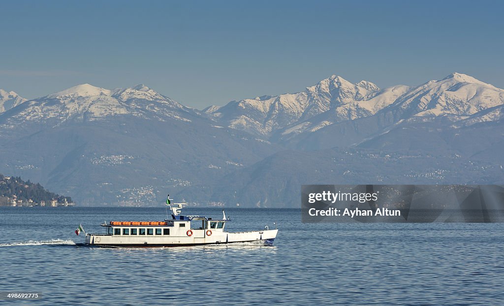 Transportation in Lake Maggiore ,Italy