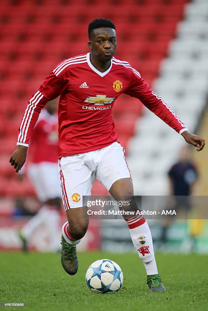 Manchester United FC v PSV Eindhoven - UEFA Youth League