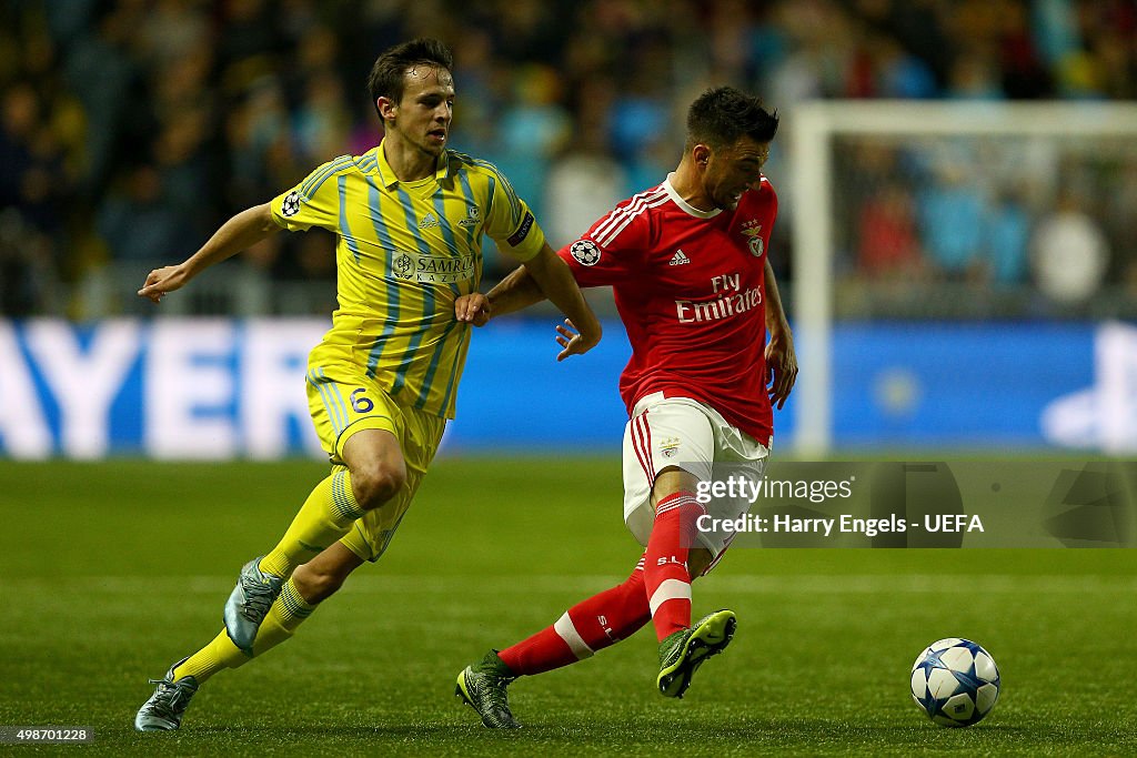 FC Astana v SL Benfica - UEFA Champions League