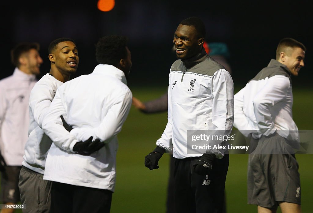 Liverpool FC Training And Press Conference