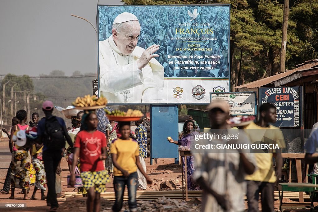 CAFRICA-VATICAN-POPE-AFRICA