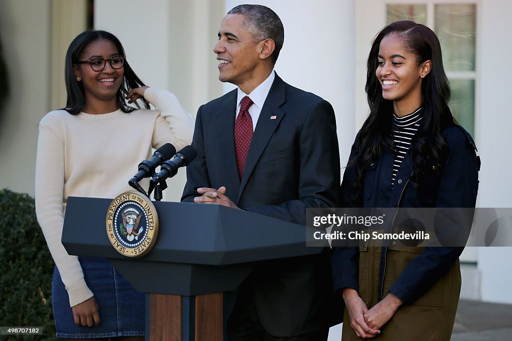 President Obama Pardons National Thanksgiving Turkey