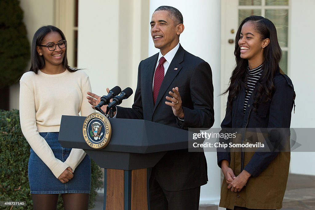 President Obama Pardons National Thanksgiving Turkey