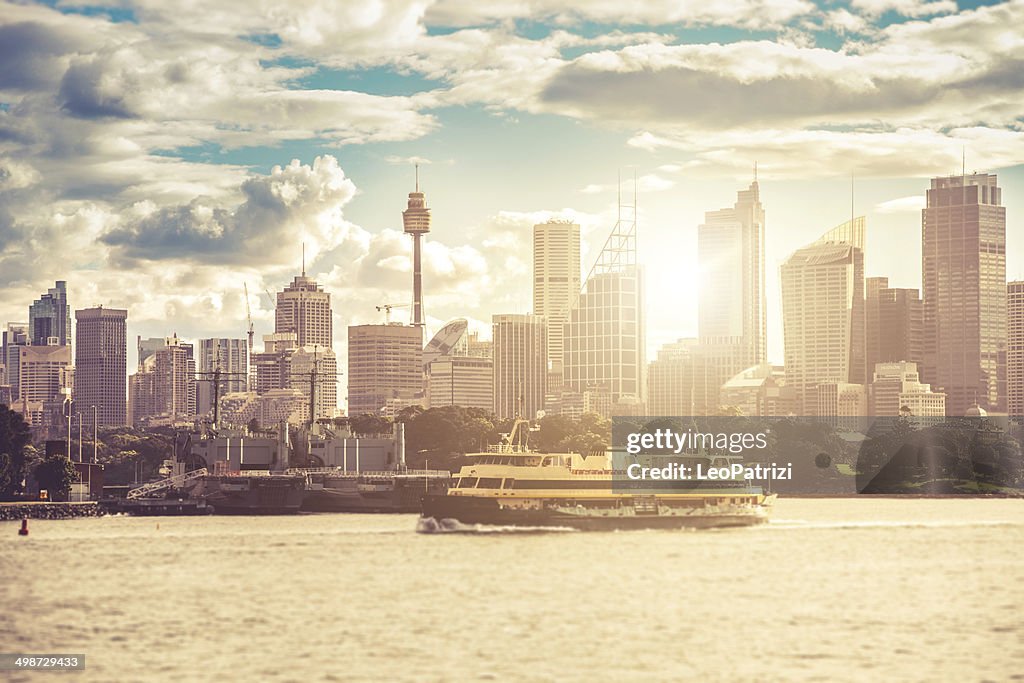 Sydney downtown skyline