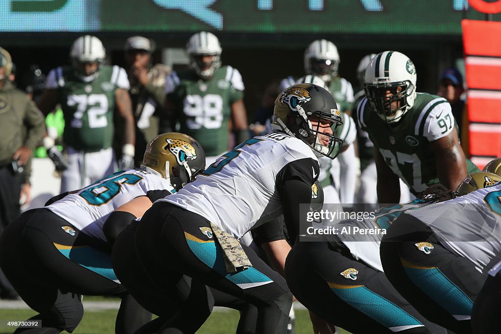 Jacksonville Jaguars v New York Jets