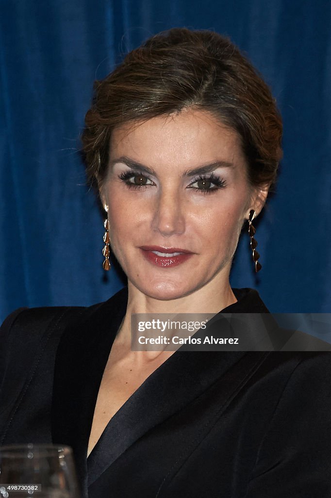Spanish Royals Attend 'Francisco Cerecedo' Awards