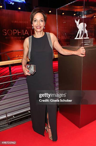 Petra Pfaller during the Bambi Awards 2015 at Stage Theater on November 12, 2015 in Berlin, Germany.