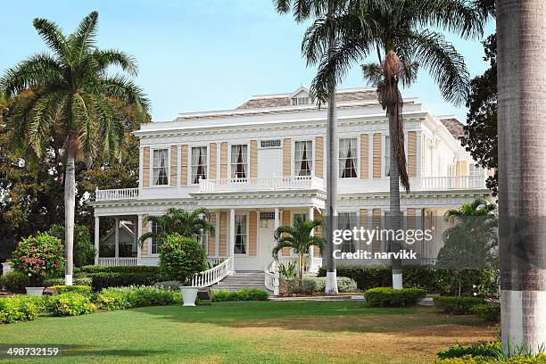 the devon house in kingston - kingston jamaica 個照片及圖片檔