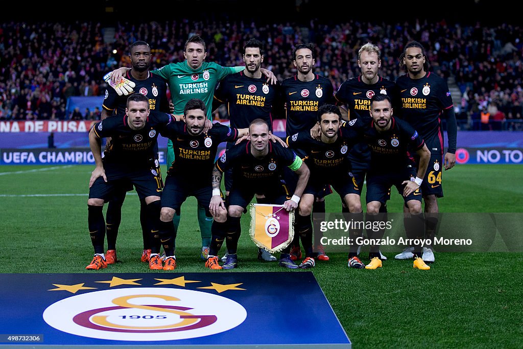 Club Atletico de Madrid v Galatasaray AS - UEFA Champions League