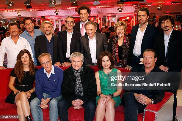 Alice Pol, Christophe Lambert, Claude Lelouch, Elsa Zylberstein, Jean Dujardin, Francis Ginibre, Eric carriere, Francois loriquet, Robin Renucci,...