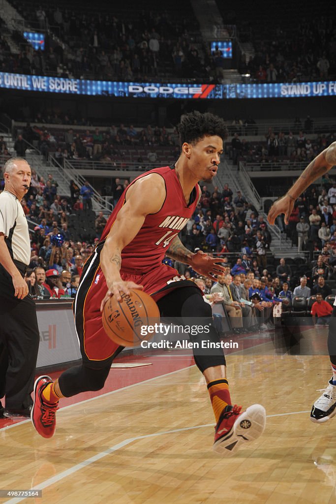 Miami Heat v Detroit Pistons