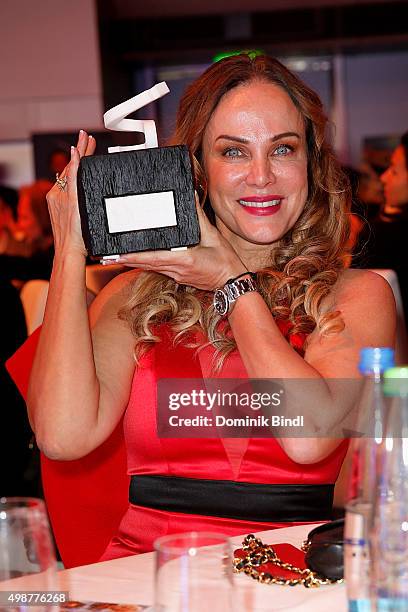 Sonja Kirchberger attends the Querdenker Award 2015 at BMW World on November 25, 2015 in Munich, Germany.