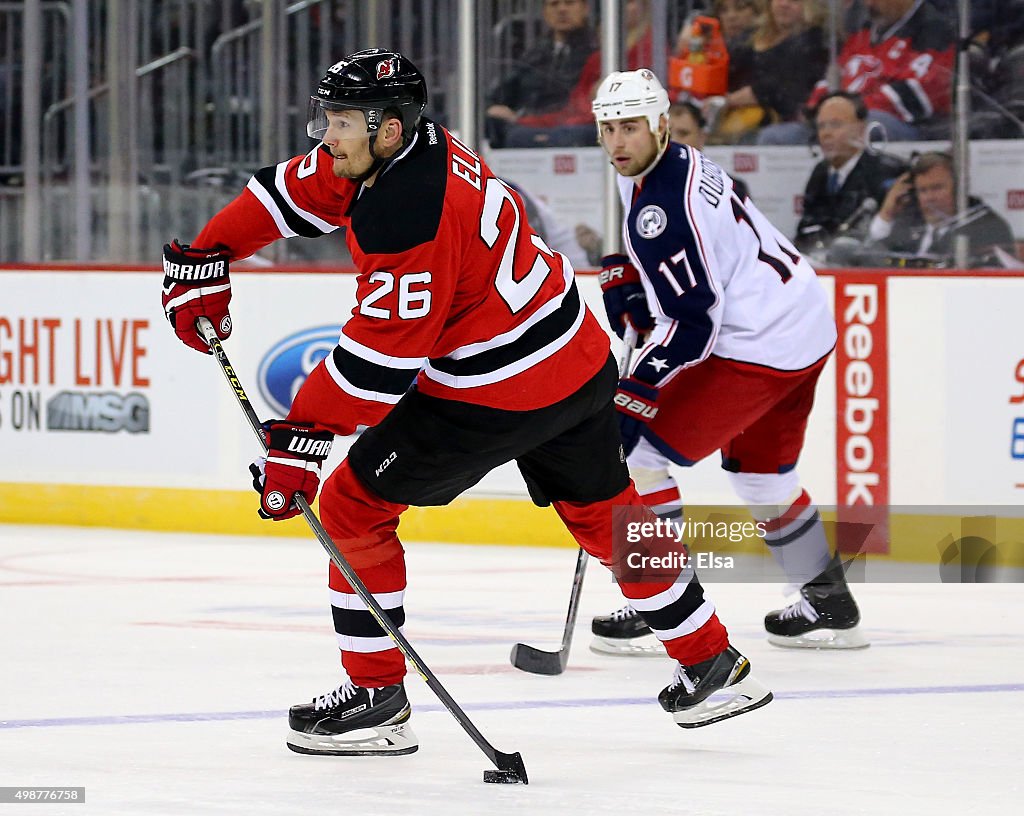 Columbus Blue Jackets v New Jersey Devils