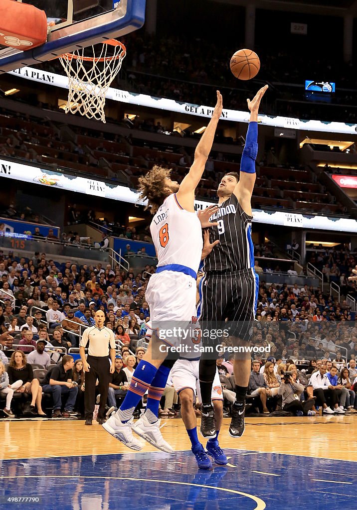 New York Knicks v Orlando Magic