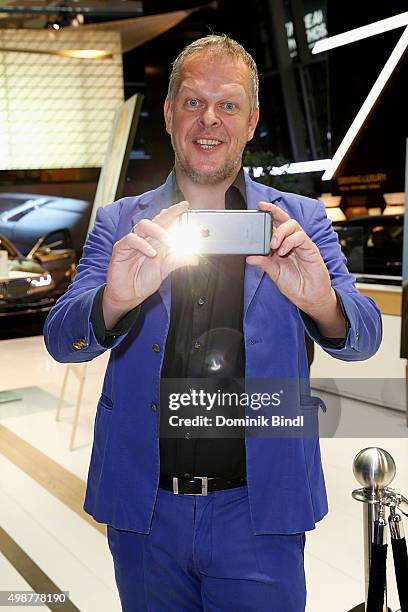 Karsten Kaie attends the Querdenker Award 2015 at BMW World on November 25, 2015 in Munich, Germany.