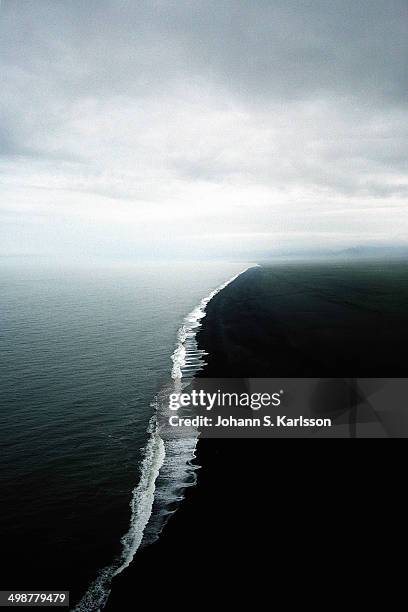 Black Beach High-Res Stock Photo