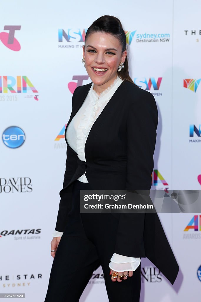 29th Annual ARIA Awards 2015 - Arrivals