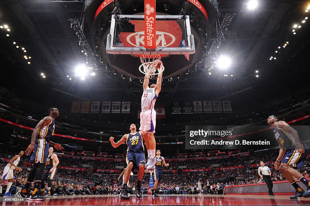 Utah Jazz v Los Angeles Clippers