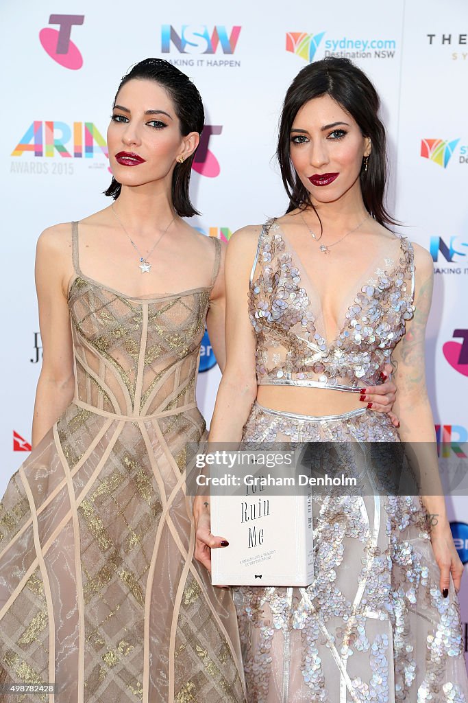 29th Annual ARIA Awards 2015 - Arrivals