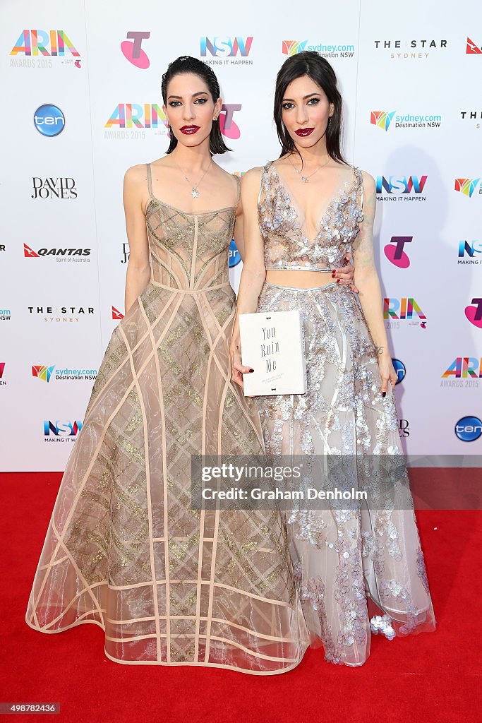 29th Annual ARIA Awards 2015 - Arrivals