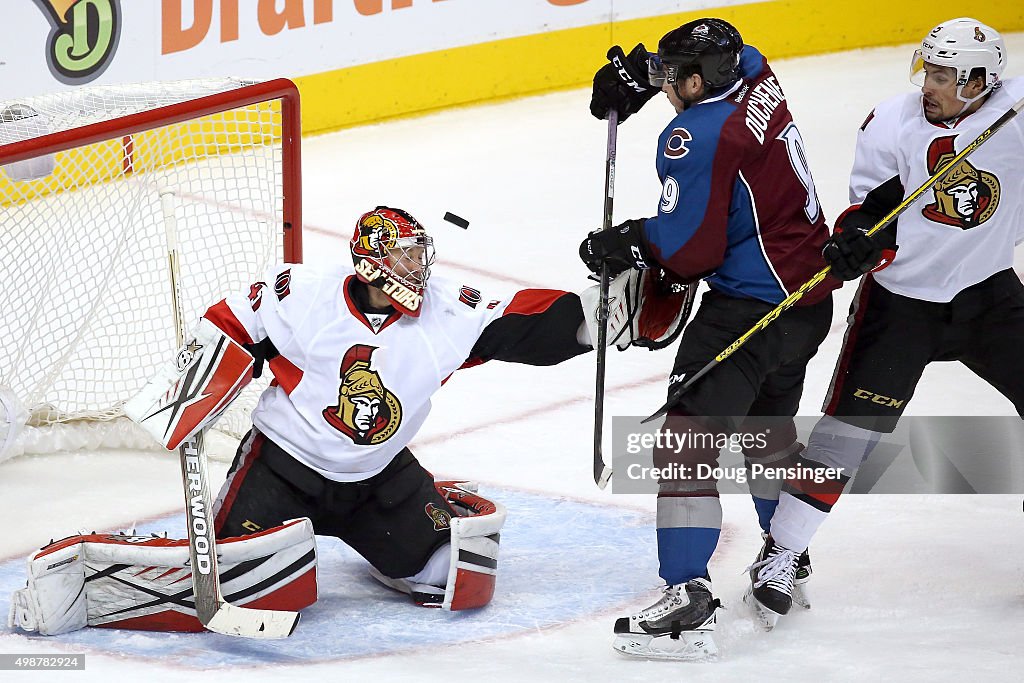 Ottawa Senators v Colorado Avalanche